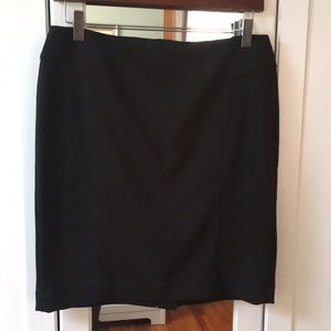 Loft black skirt